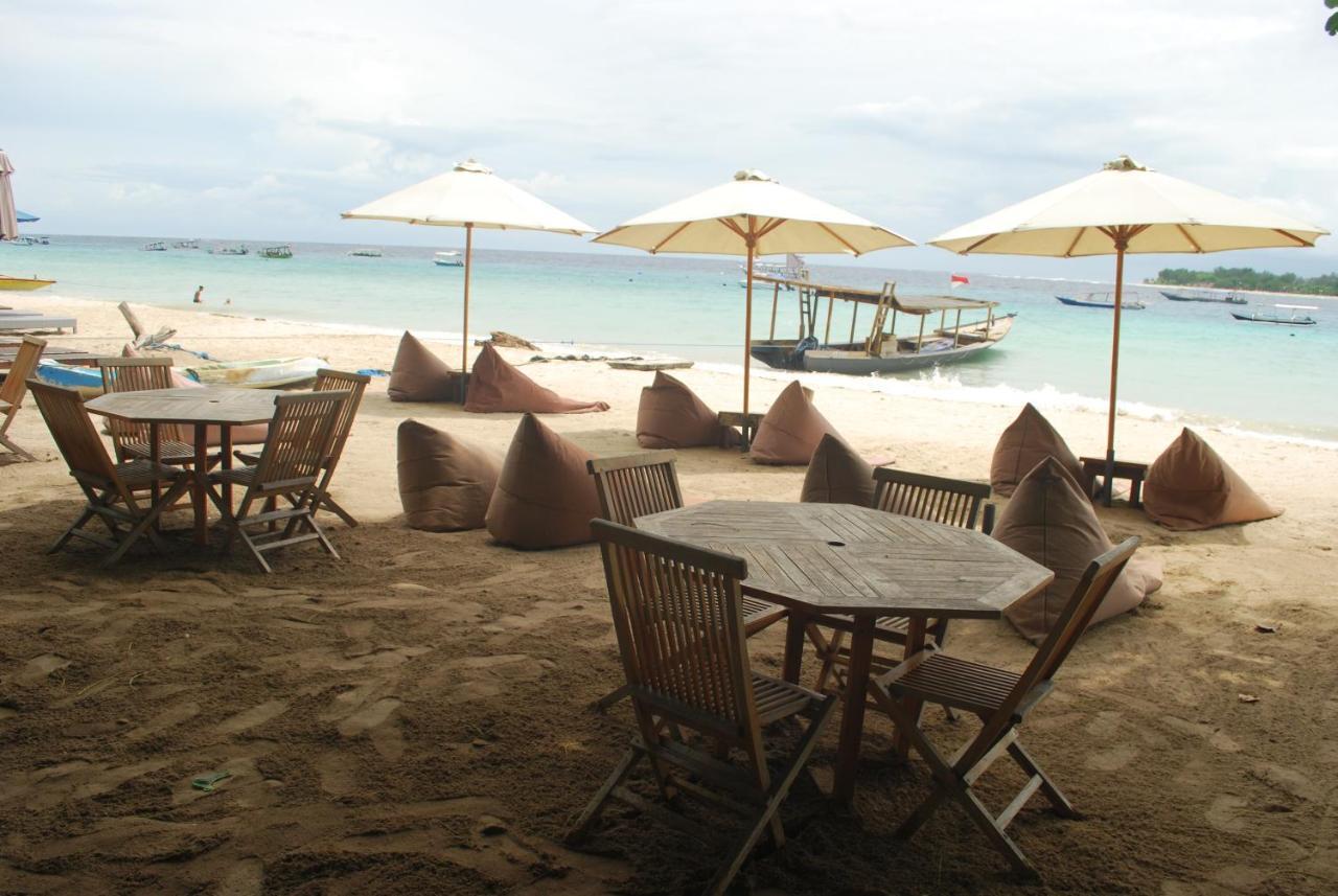 Gili Smile Bungalow Gili Trawangan Buitenkant foto